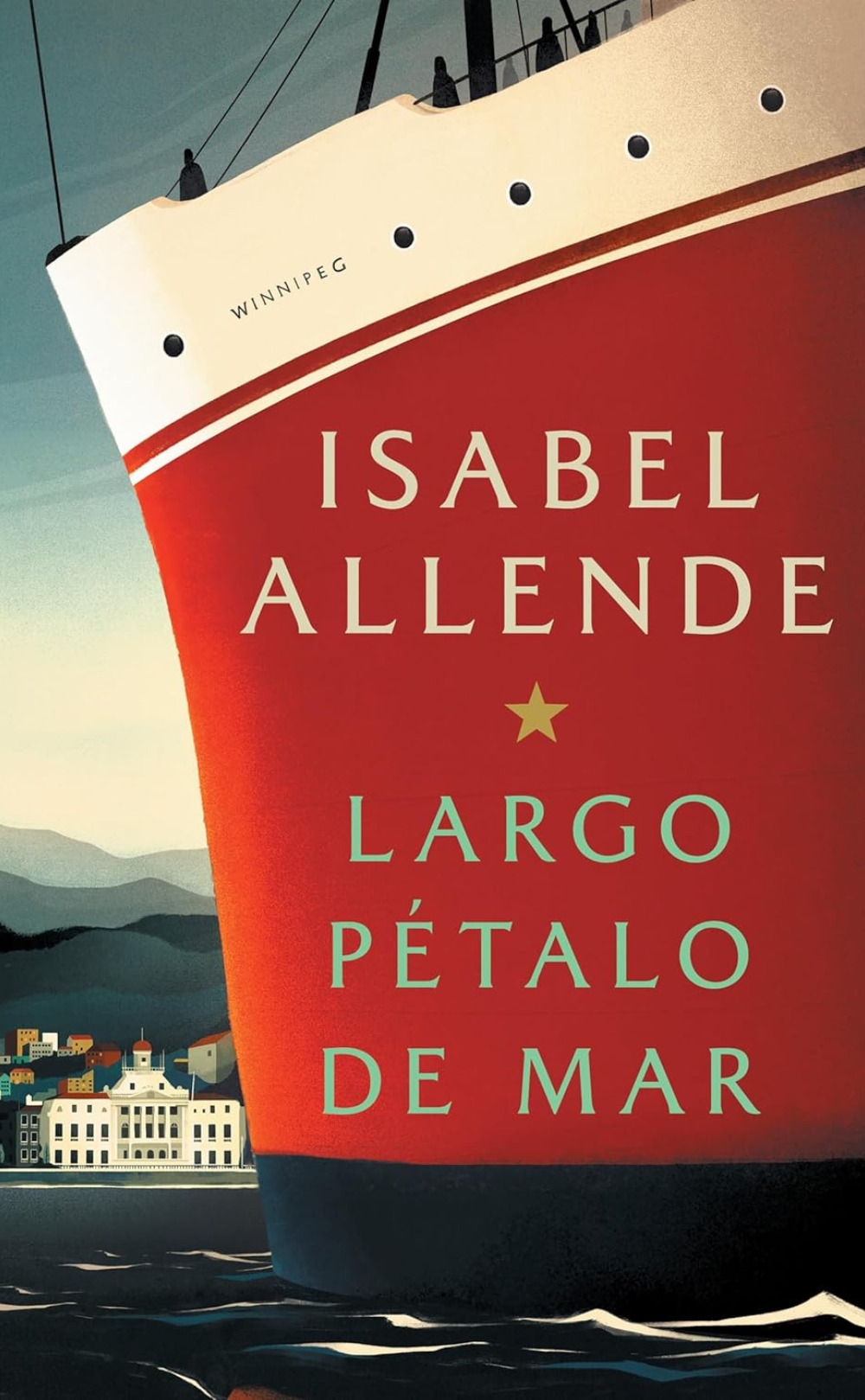 Largo pétalo de mar 